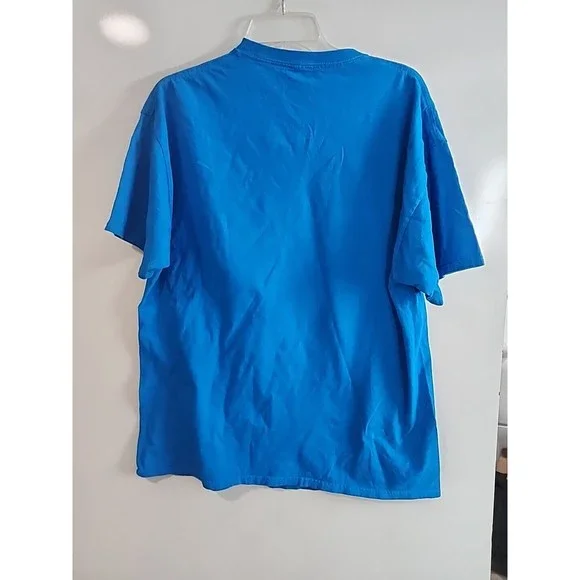 Disney Florida Womans T-Shirt Top L 12-14 Blue Mickey Donald Pluto Goofy 2018 - Picture 5 of 5